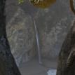 Heart 'frame' at McWay Falls, Julia Pfeiffer State Park, Big Sur